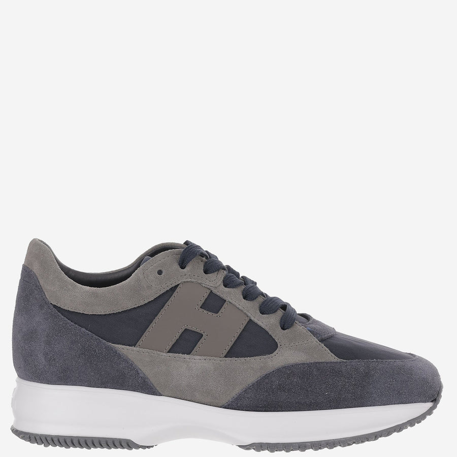 Sneakers Interactive Suede-Mesh Multicolour Suede And Mesh Trainers