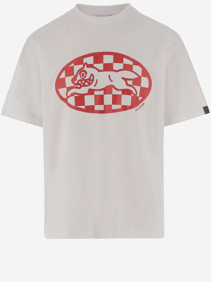 Cotton T-Shirt With Logo White T-shirts