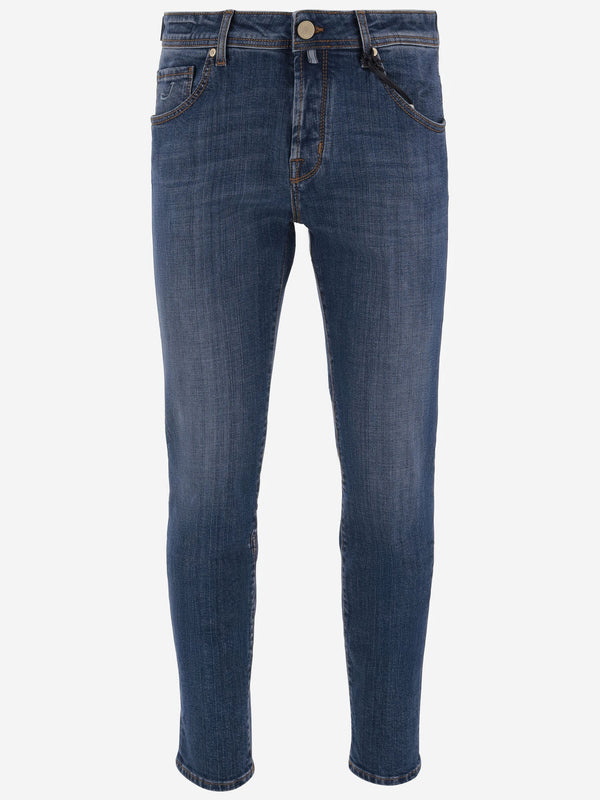Stretch Cotton Denim Jeans