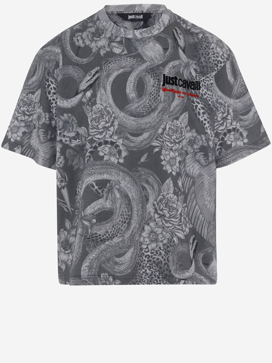 Cotton Logo Print T-Shirt Multicolour T-shirts