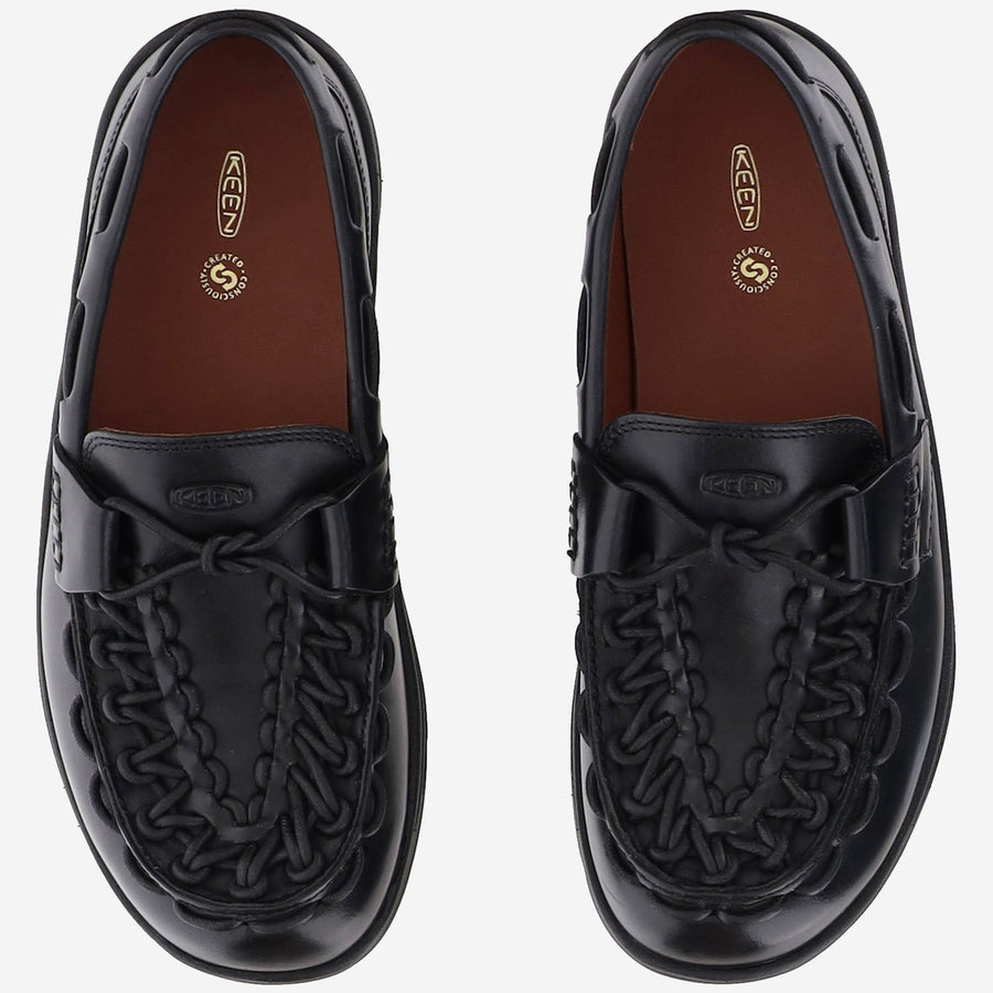 Jasper Leather Sneakers Black