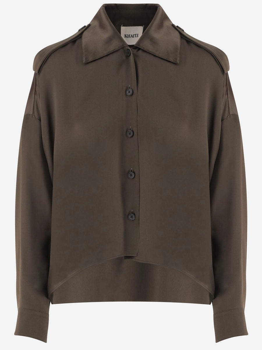Silk Shirt Pinecone