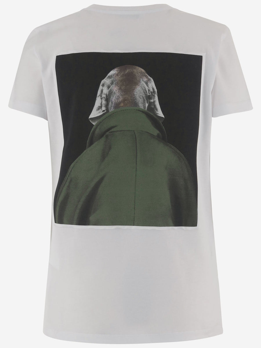 T-Shirt Printed Cotton White T-shirts & Jerseys