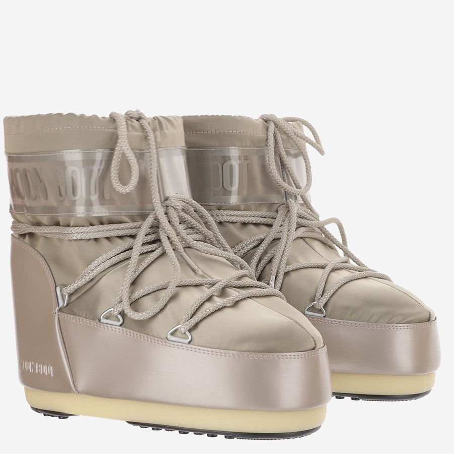 Ankle Boots Icon Low Glance Platinum Nylon