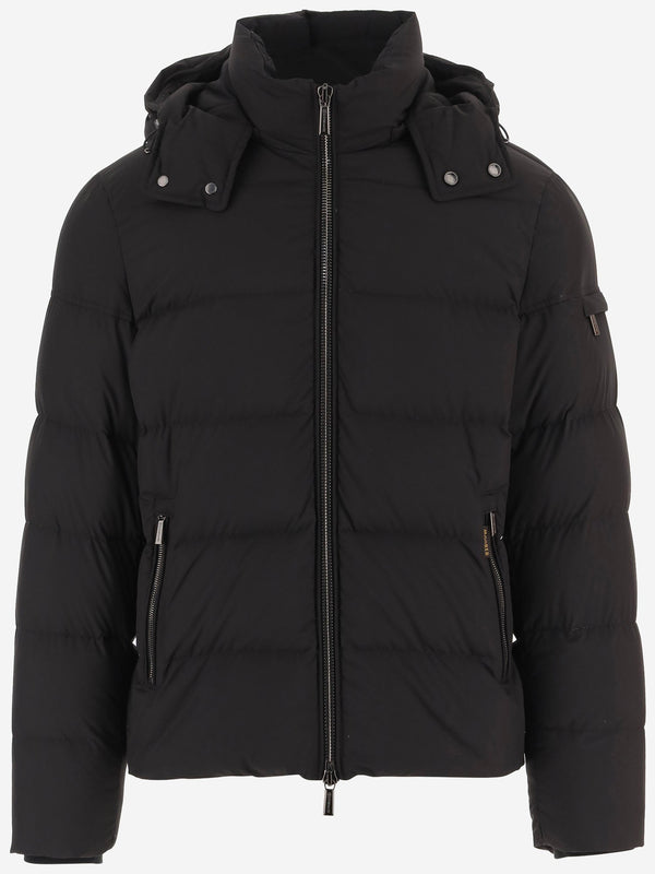 Jacket Brett Technical Fabric Black External: Polyester