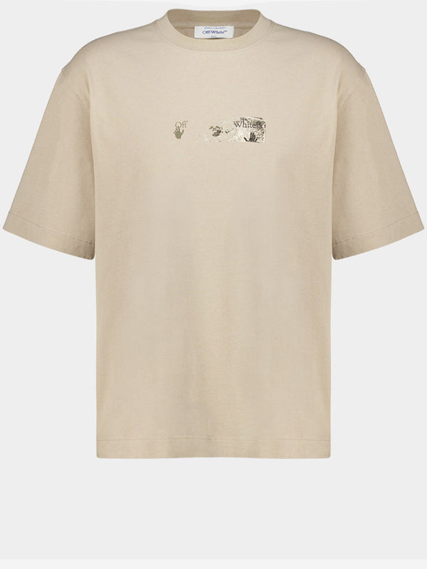 T-Shirt Spices Arrow Cotton Beige T-shirts