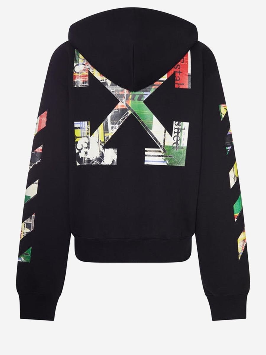 Cotton Hoodie Black Sweatshirts