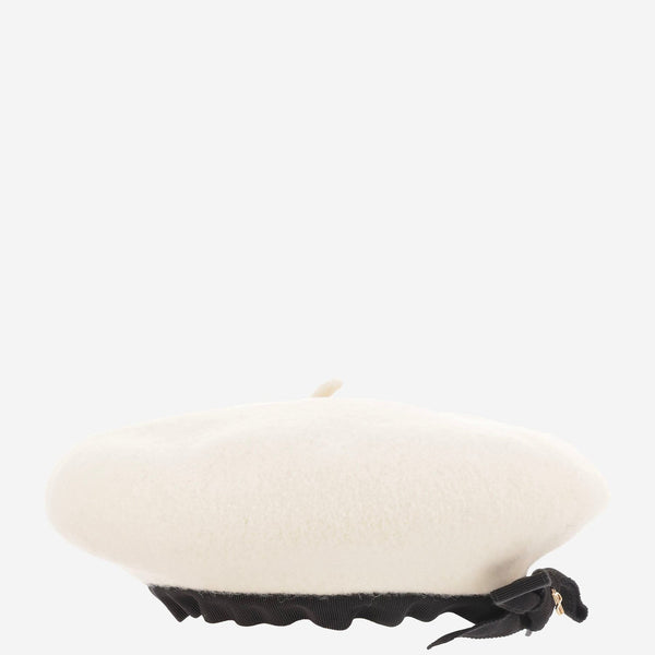 Hat, Wool, Cream