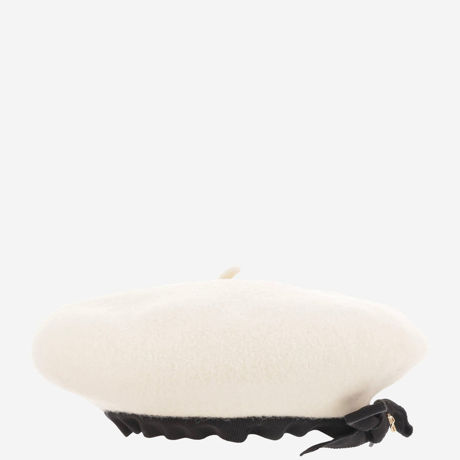 Hat, Wool, Cream