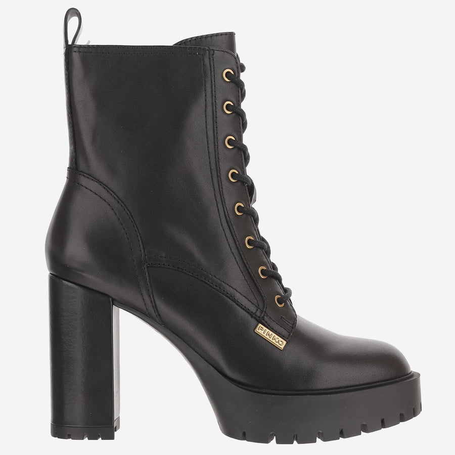Ankle Boots Clara 03 Leather Black Upper: Bovine