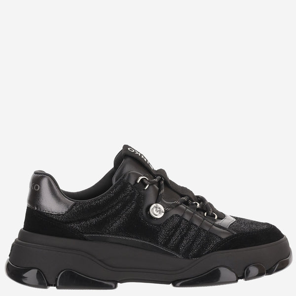 Leather Sneakers Athena Black Upper: Cow Trainers
