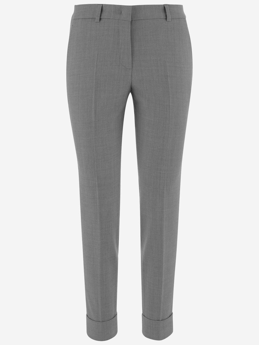 Trousers Margot Stretch Wool Grey