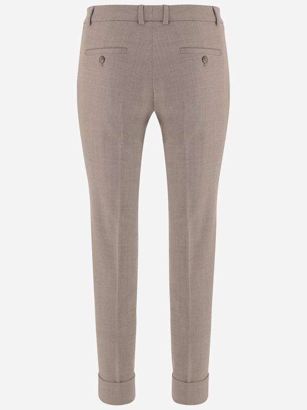 Trousers Margot Stretch Wool Beige