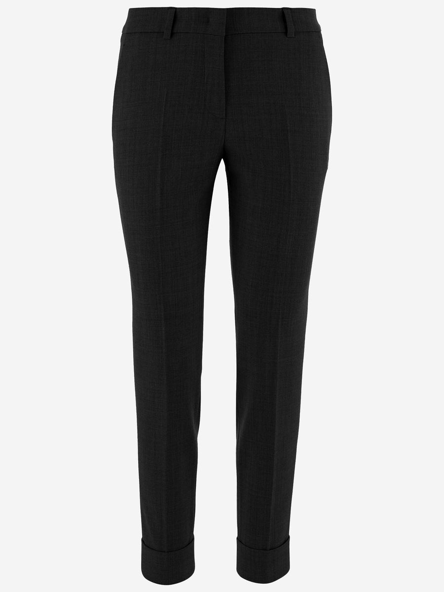 Trousers Margot Black Wool-Blend