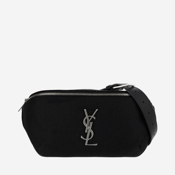 Classic Monogram Pouch Black Polyamide Belt Bags