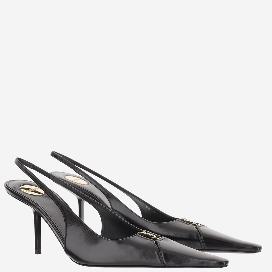 Pumps Babylone Breteuil Black Leather Black/black