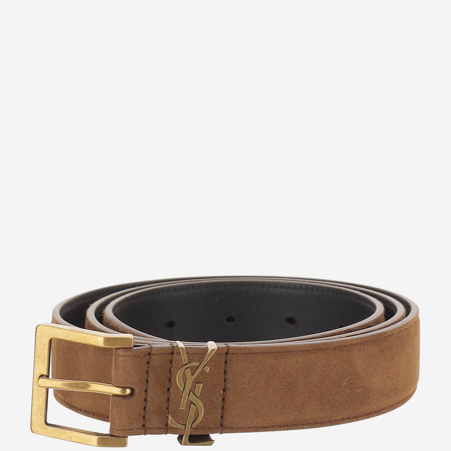 Belt Cassandre Vadim Suede Brown