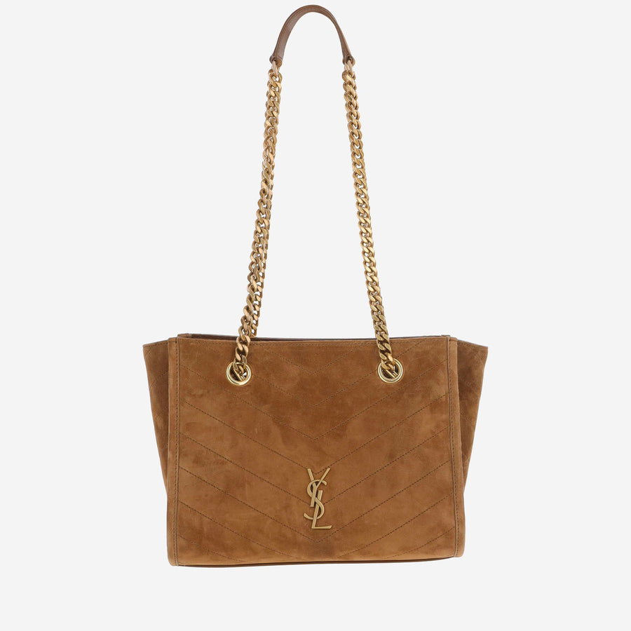 Shoulder Bag Le 5 À 7 Soft Hobo Orange Suede Orange/caramel/cognac