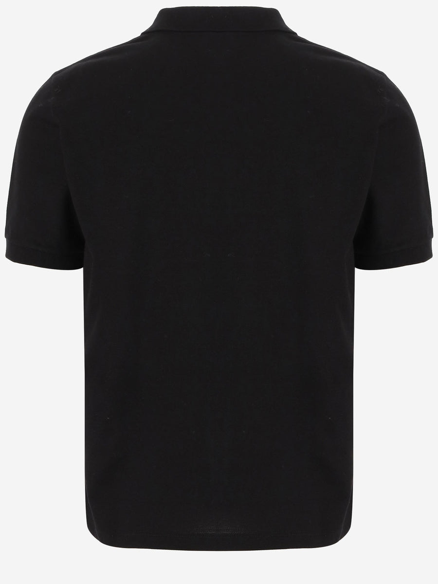 Cotton Polo Shirt Black