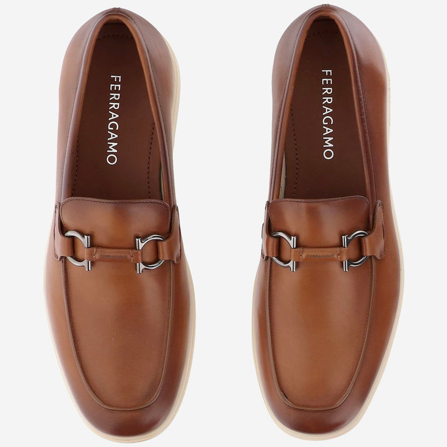 Leather Loafers Light Brown Calf