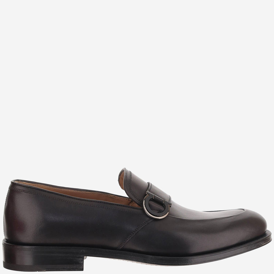 Leather Loafers Black Calf