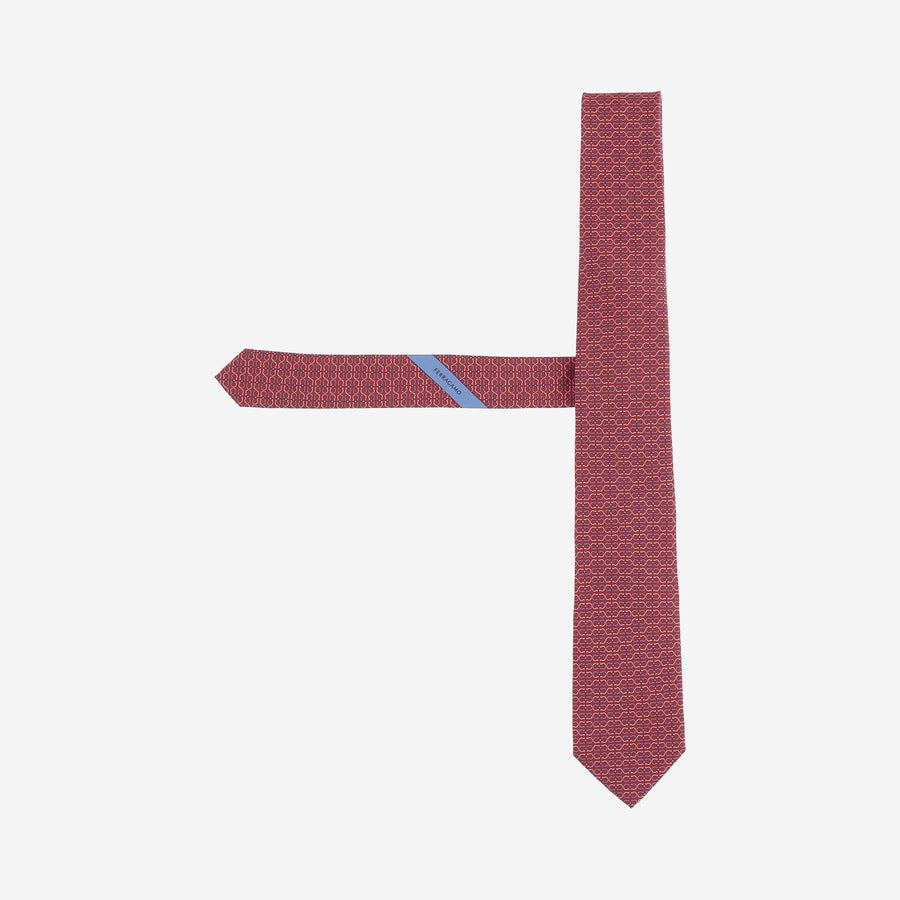 Tie Silk Red Pattern Ties & Bow