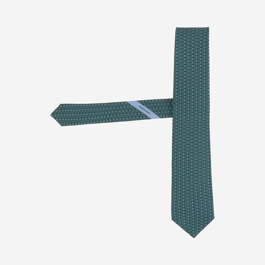 Tie Silk Green Ties & Bow