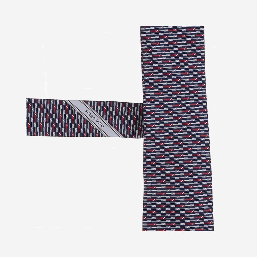 Silk Tie Multicolour Ties & Bow