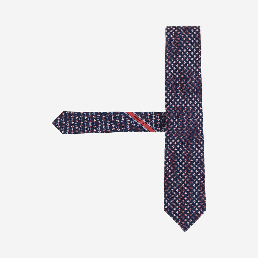 Silk Tie Multicolour Ties & Bow