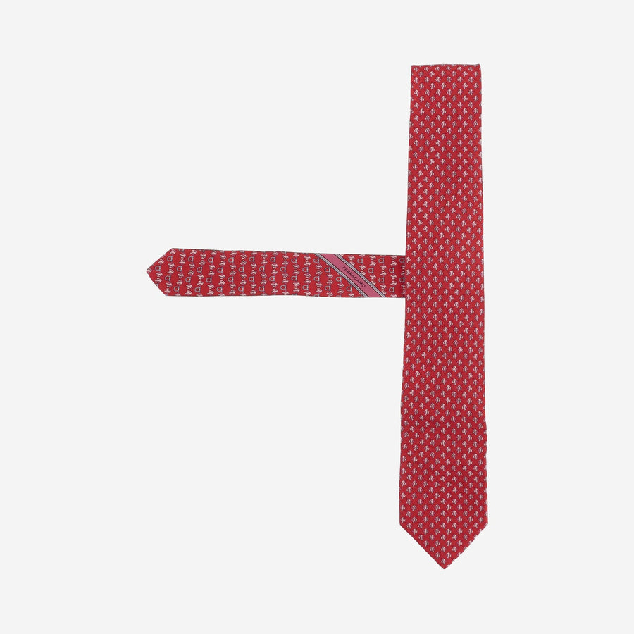 Silk Tie Red Ties & Bow