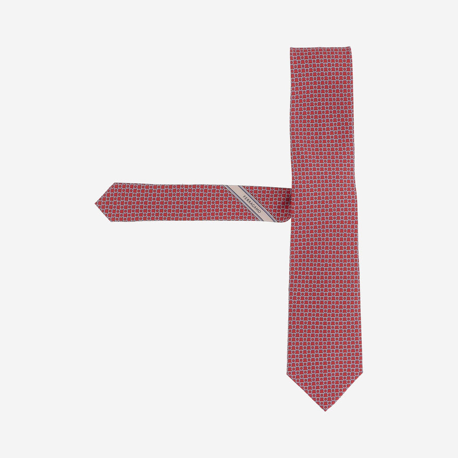 Silk Tie Red Ties & Bow
