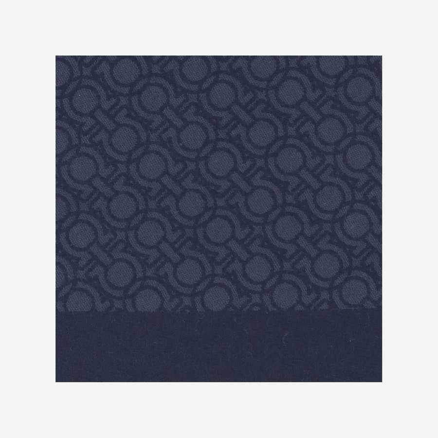Wool Scarf Navy Blue
