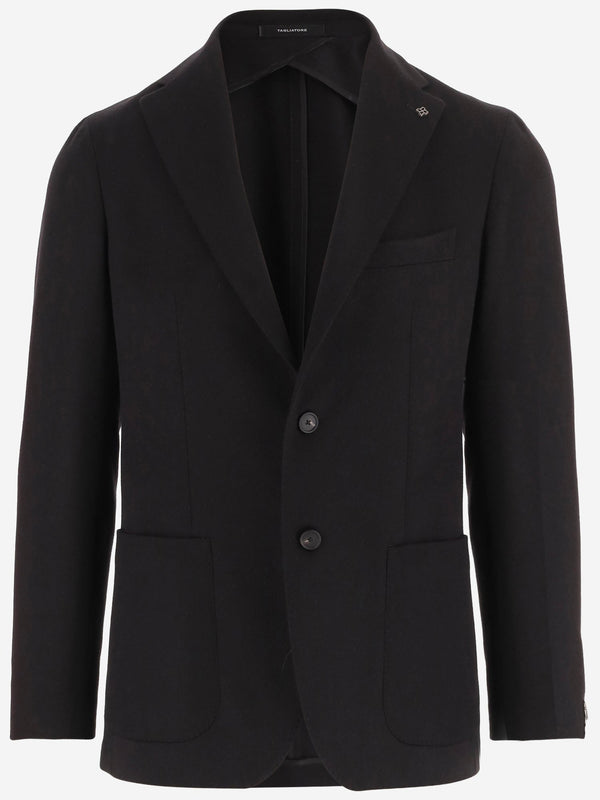Jacket Camel Fabric, Black