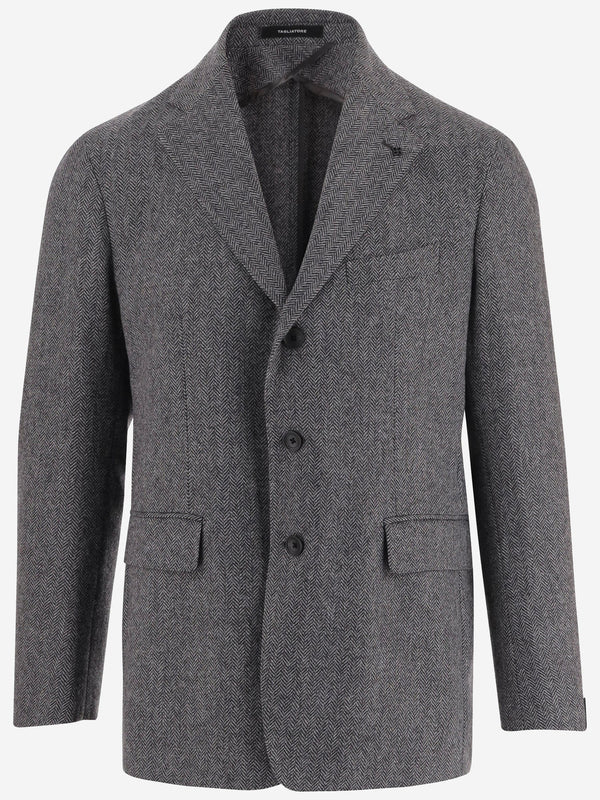 Jacket Wool And Cashmere Grey