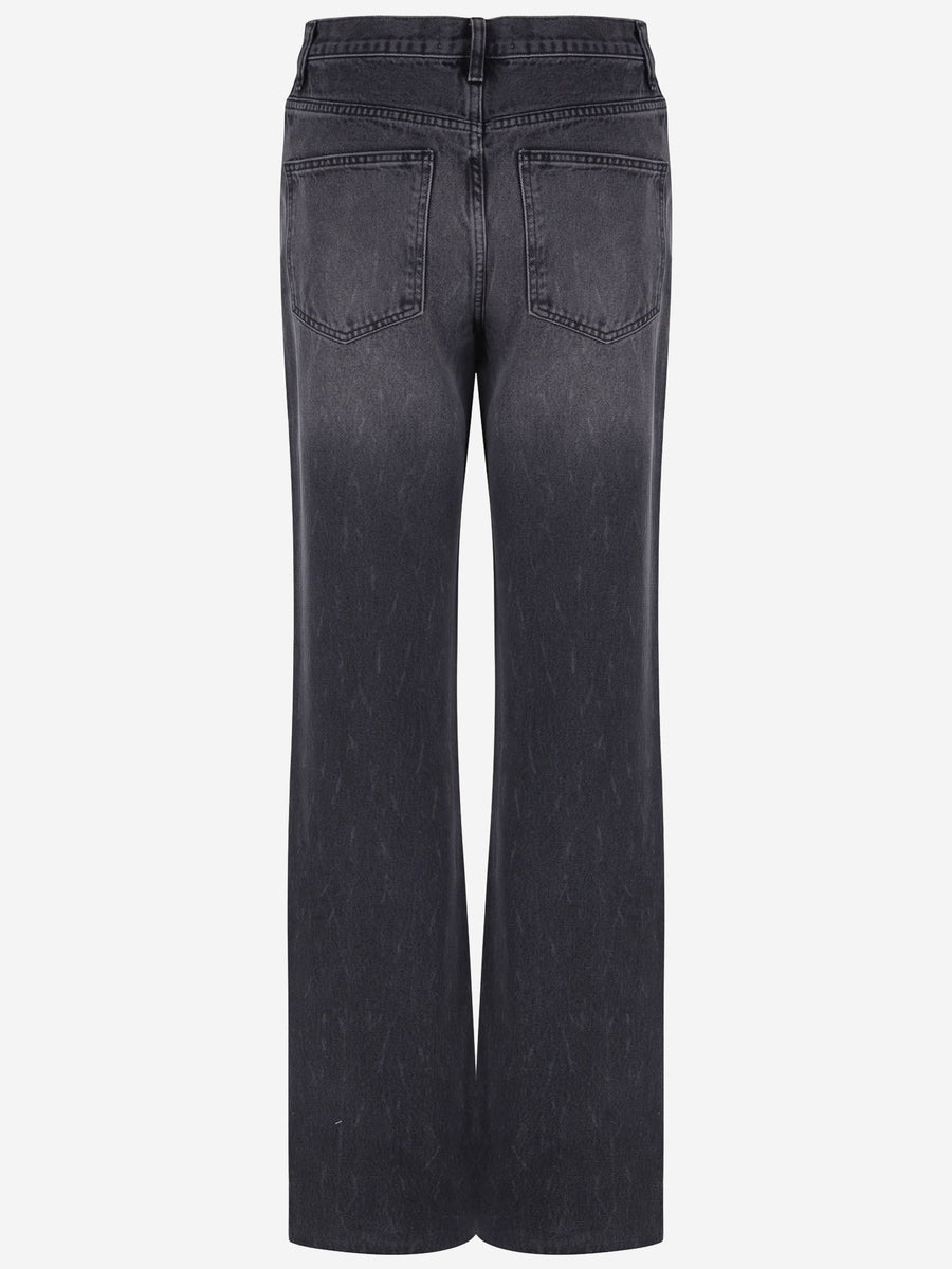 Cotton Denim Jeans Grey