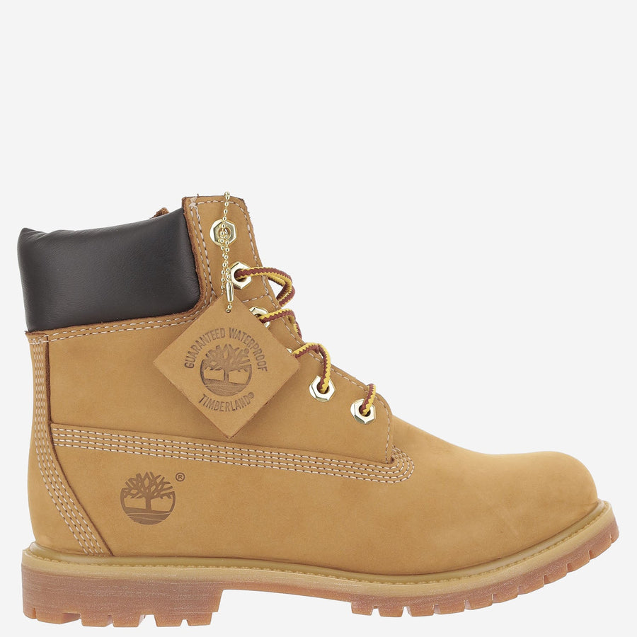 Ankle Boots Leather Beige
