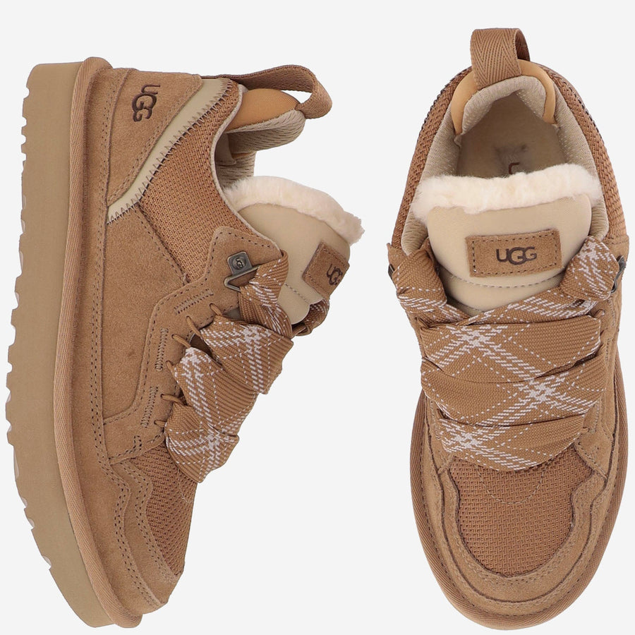 Sneakers Lowmel Leather Beige Wool Trainers