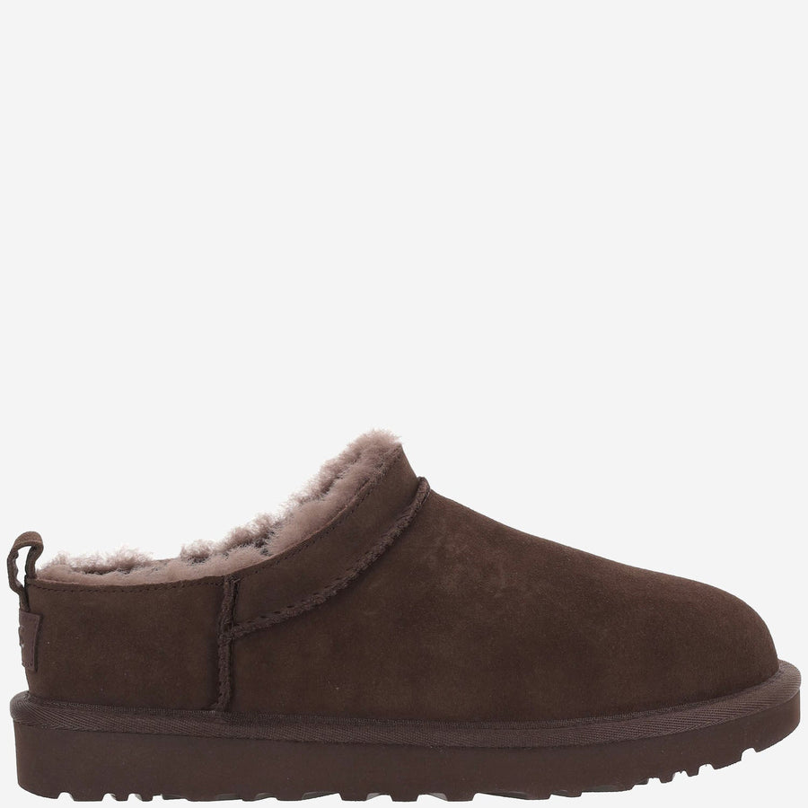 Ankle Boots Classic Micro Suede Dark Brown