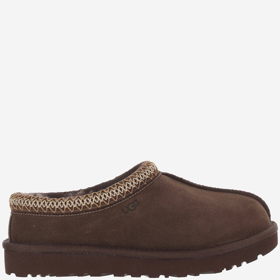 Tasman Ii Suede Mules Dark Brown