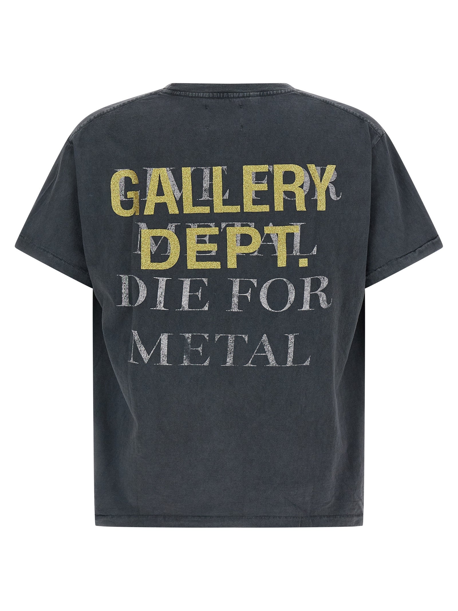 Live For Metal T-shirt Black Cotton