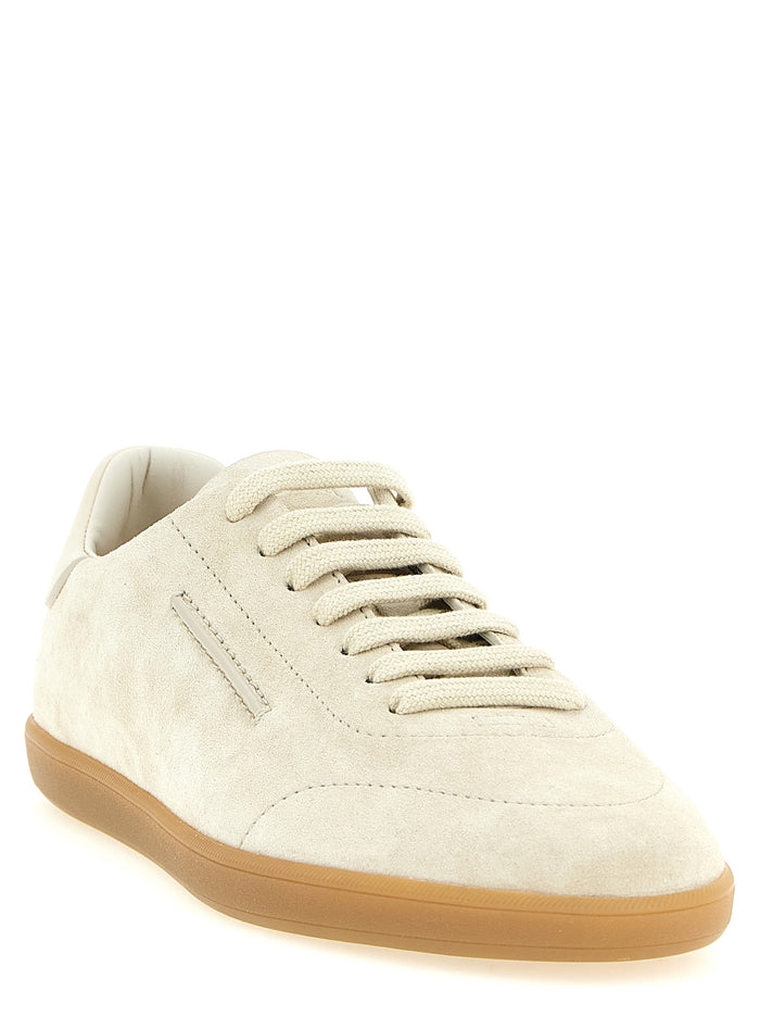 232 sneakers Beige Calfskin Leather (bos Taurus)