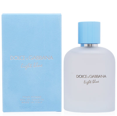 D&g Light Blue Pour Homme Eau De Toilette Spray 3.3 Oz One Color Perfumes