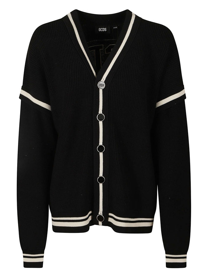 A1CU1804KB1 Nero Cotton. made In China. Cardigan