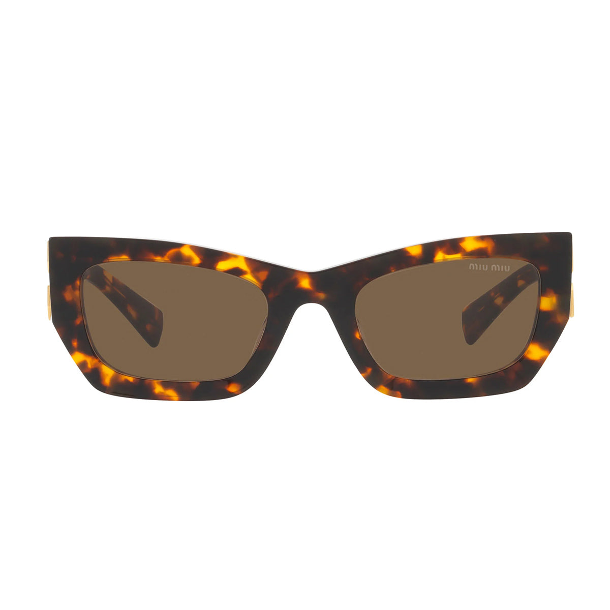 Miu 0MU 09WS Glimpse VAU06B Havana Marrone Acetate Occhiali Da Sole