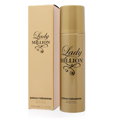 Paco Rabanne Lady Million Deodorant Spray 5.1 Oz One Color Perfumes