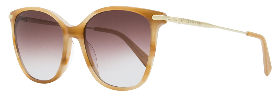 Longchamp LO660S Plastic (Acetate)/Metal sunglasses in beige