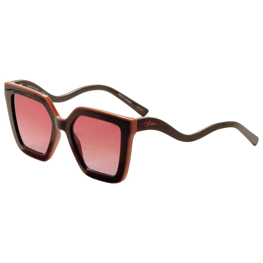 Preloved - Longchamp Womens 53mm Brown Sunglasses Lo792s-200-53 One Color