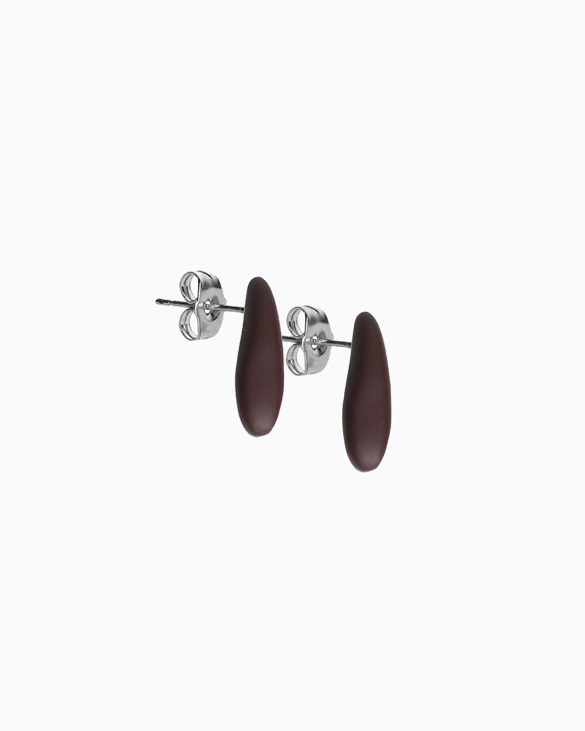 Lobo Drop Brown __single__ Earrings