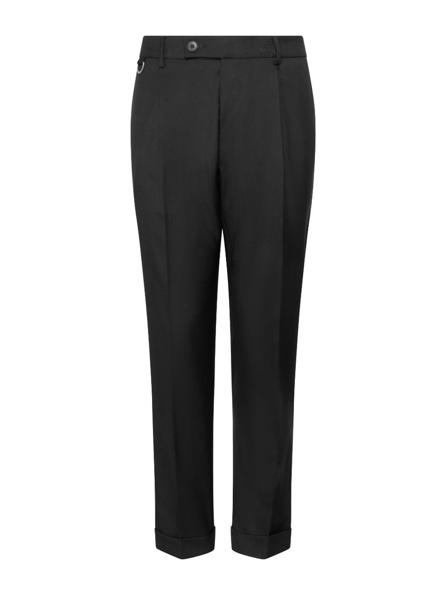 Trousers Black Virgin Wool