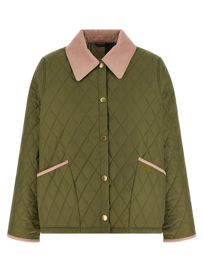 Liddesdale Cropped Icons jacket Green Polyamide Down Jacket, Parka, Casual